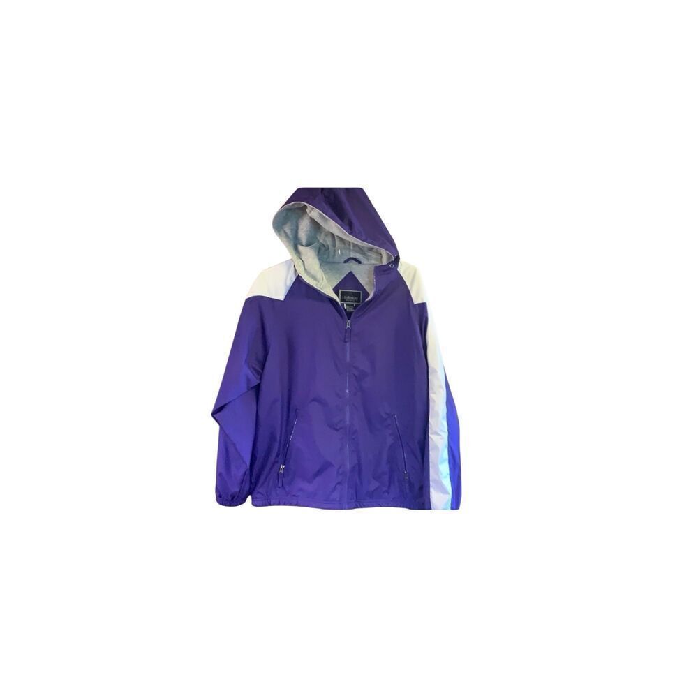 Holloway Lined Hooded Windbreaker Jacket Sz M NWT